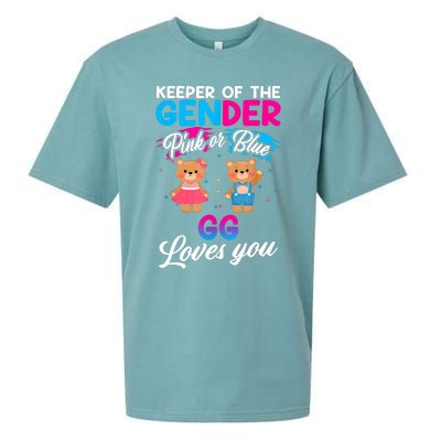 Keeper Of The Gender Pink Or Blue GG Loves You Reveal Sueded Cloud Jersey T-Shirt