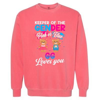 Keeper Of The Gender Pink Or Blue GG Loves You Reveal Garment-Dyed Sweatshirt