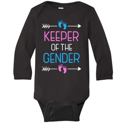 Keeper Of The Gender Baby Long Sleeve Bodysuit