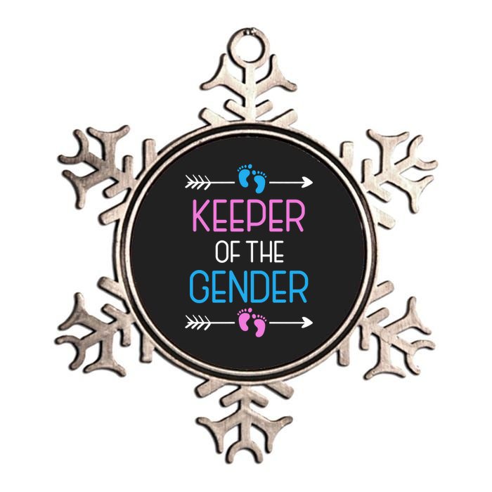 Keeper Of The Gender Metallic Star Ornament