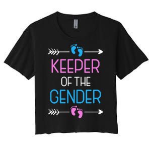 Keeper Of The Gender Women's Crop Top Tee