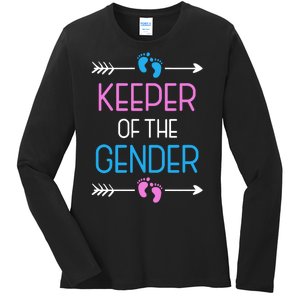 Keeper Of The Gender Ladies Long Sleeve Shirt