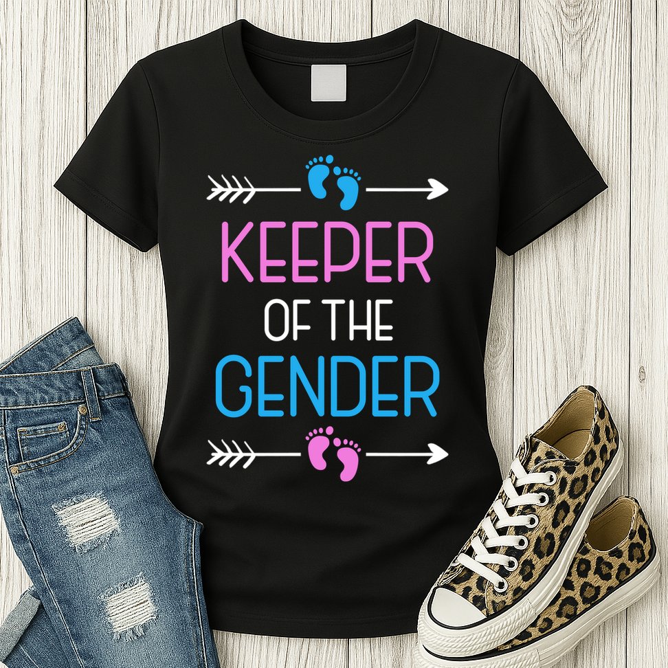 Keeper Of The Gender Womens T-Shirt