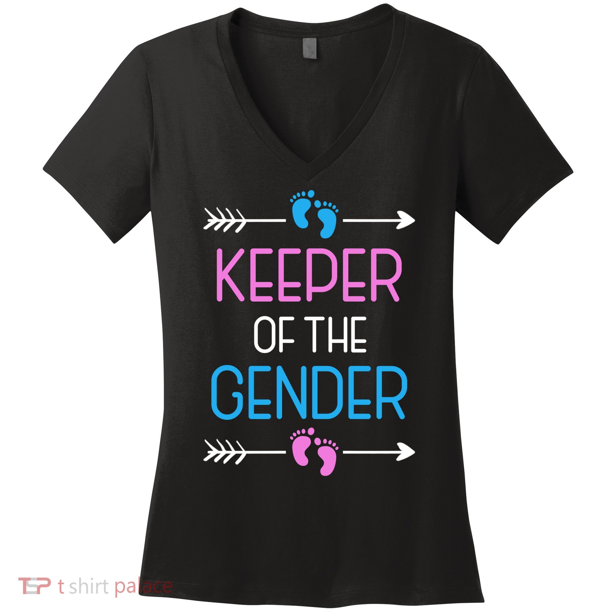 Keeper Of The Gender Women's V-Neck T-Shirt