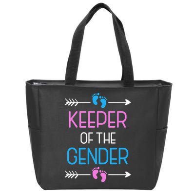 Keeper Of The Gender Zip Tote Bag