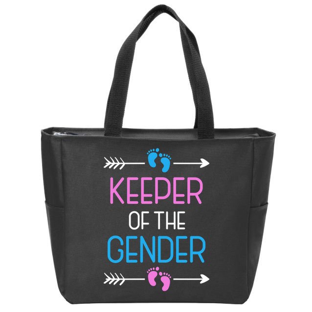 Keeper Of The Gender Zip Tote Bag