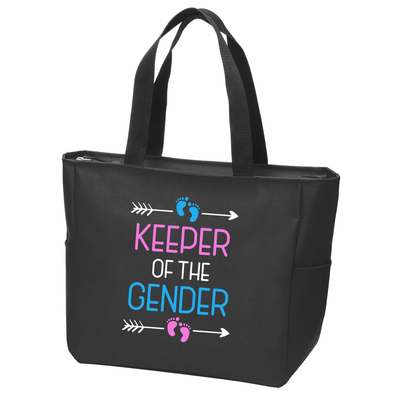 Keeper Of The Gender Zip Tote Bag