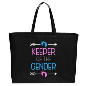 Keeper Of The Gender Cotton Canvas Jumbo Tote