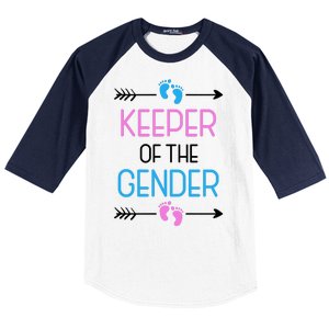 Keeper Of The Gender Baseball Sleeve Shirt