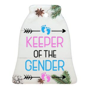 Keeper Of The Gender Ceramic Bell Ornament