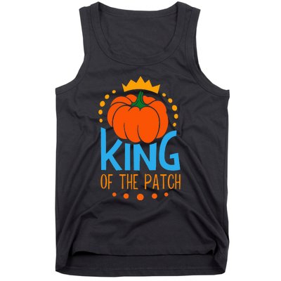 KING OF THE PATCH Pumpkin Patch Fall Autumn Season Tank Top