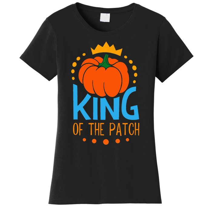 KING OF THE PATCH Pumpkin Patch Fall Autumn Season Women's T-Shirt