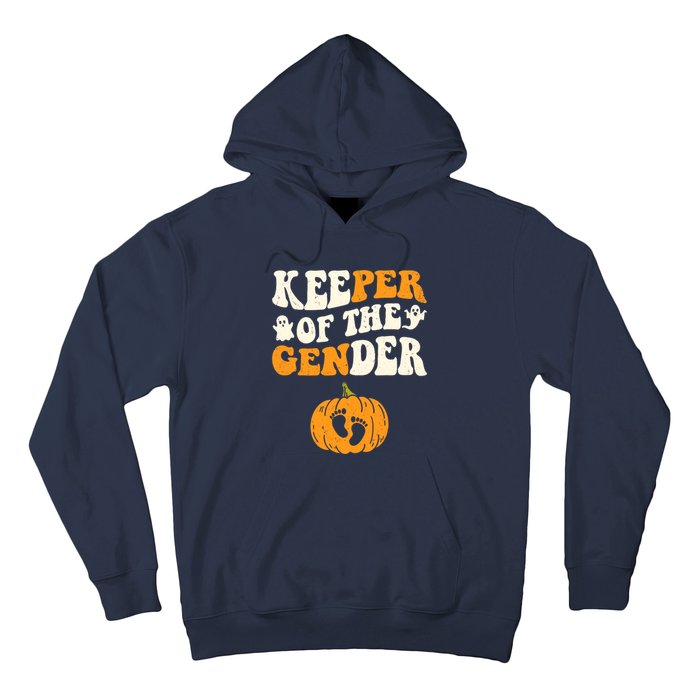 Keeper Of The Gender Reveal Baby Announcement Halloween Hoodie