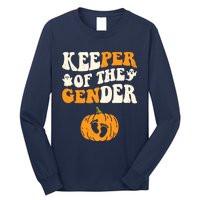 Keeper Of The Gender Reveal Baby Announcement Halloween Long Sleeve Shirt