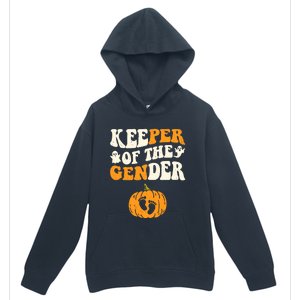 Keeper Of The Gender Reveal Baby Announcement Halloween Urban Pullover Hoodie