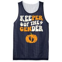 Keeper Of The Gender Reveal Baby Announcement Halloween Mesh Reversible Basketball Jersey Tank