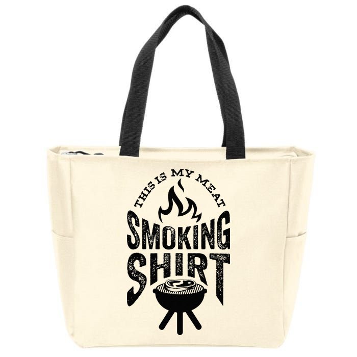 King Of The Grill Bbq Meat Eater Grilling Gift For Men Dads Zip Tote Bag