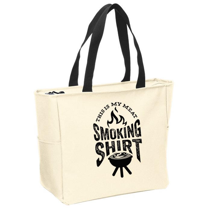 King Of The Grill Bbq Meat Eater Grilling Gift For Men Dads Zip Tote Bag