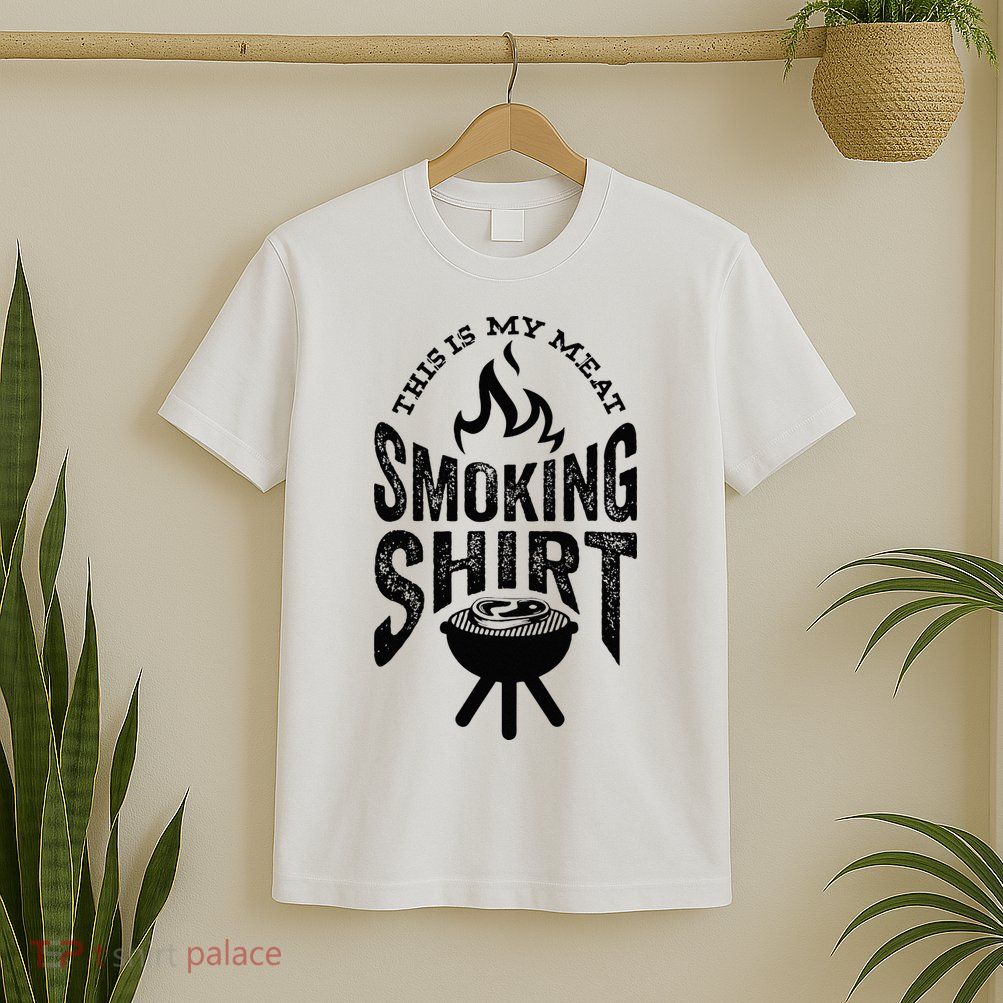 King Of The Grill Bbq Meat Eater Grilling Gift For Men Dads T-Shirt