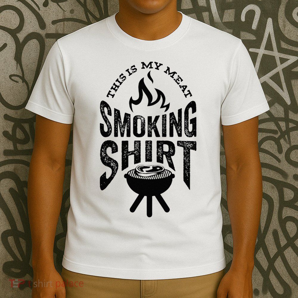 King Of The Grill Bbq Meat Eater Grilling Gift For Men Dads T-Shirt
