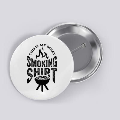 King Of The Grill Bbq Meat Eater Grilling Gift For Men Dads Button