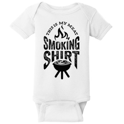 King Of The Grill Bbq Meat Eater Grilling Gift For Men Dads Baby Bodysuit