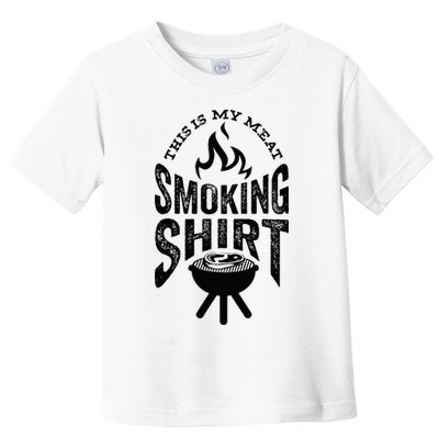 King Of The Grill Bbq Meat Eater Grilling Gift For Men Dads Toddler T-Shirt