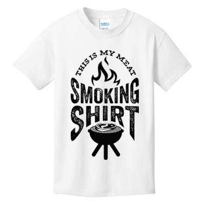 King Of The Grill Bbq Meat Eater Grilling Gift For Men Dads Kids T-Shirt