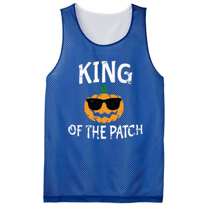 King Of The Patch Funny Halloween Costume Mesh Reversible Basketball Jersey Tank