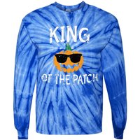 King Of The Patch Funny Halloween Costume Tie-Dye Long Sleeve Shirt