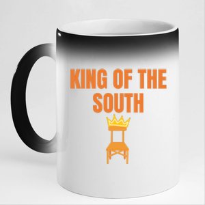 King OF The South Folding Chair Montgomery Alabama RiverBoat Brawl 11oz Black Color Changing Mug