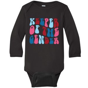 Keeper Of The Gender Baby Long Sleeve Bodysuit