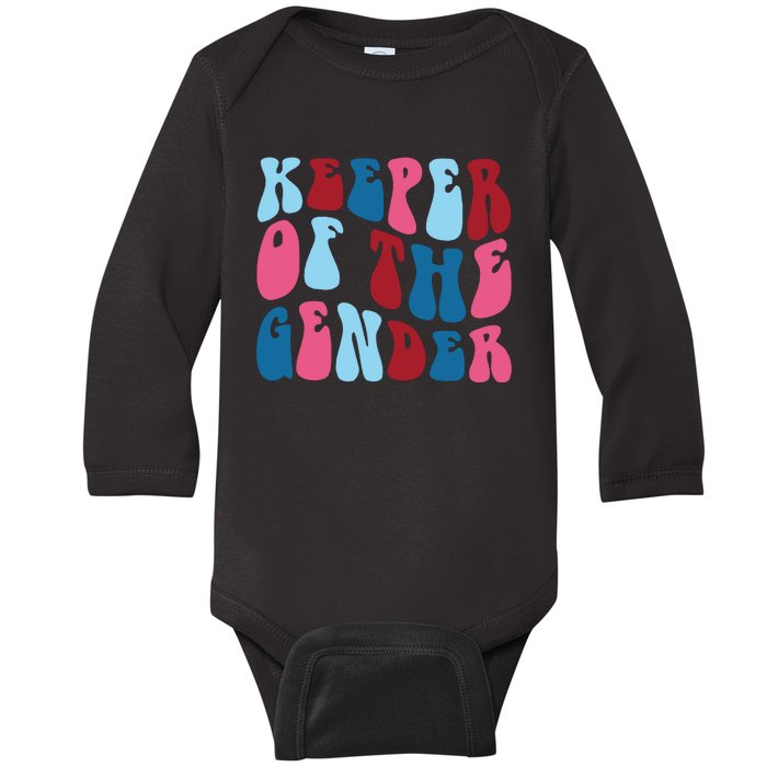 Keeper Of The Gender Baby Long Sleeve Bodysuit