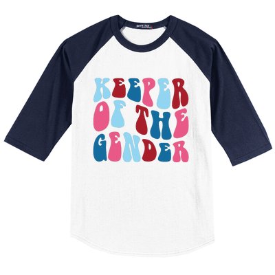 Keeper Of The Gender Baseball Sleeve Shirt