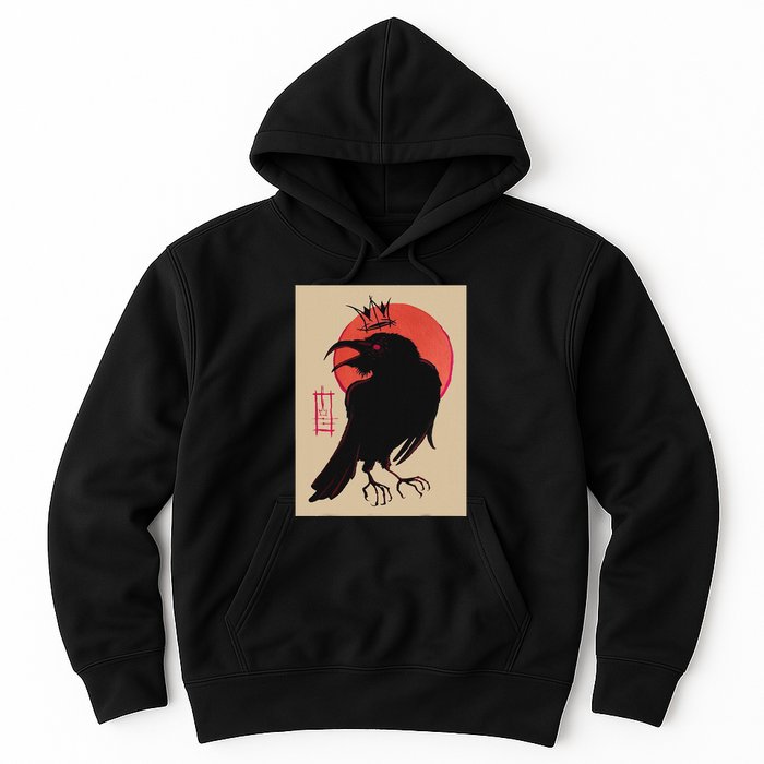 King Of The Corvids For Fans Of Crows And Hoodie