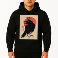 King Of The Corvids For Fans Of Crows And Hoodie