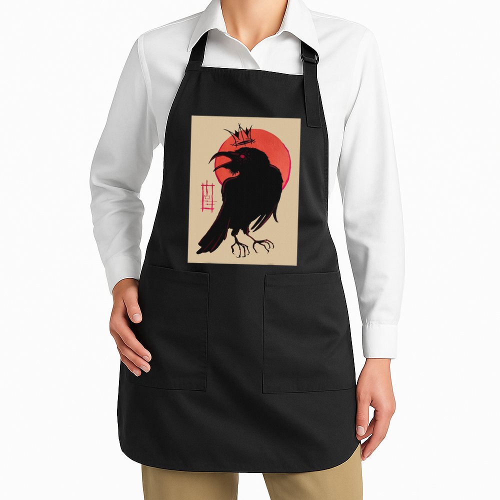 King Of The Corvids For Fans Of Crows And Apron