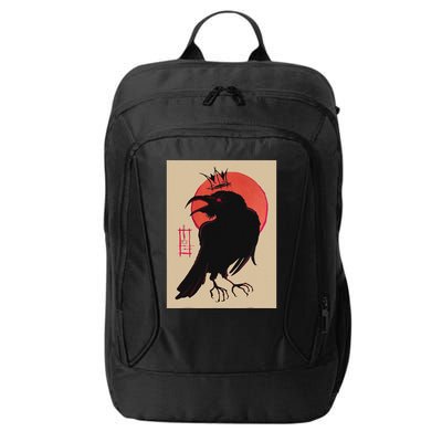 King Of The Corvids For Fans Of Crows And City Backpack