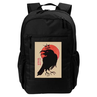 King Of The Corvids For Fans Of Crows And Daily Commute Backpack