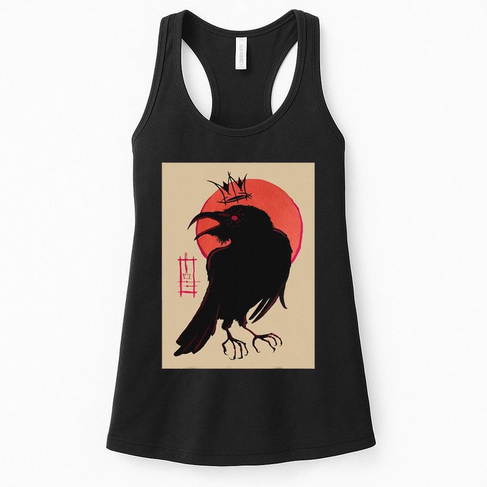 King Of The Corvids For Fans Of Crows And Womens Tank Top