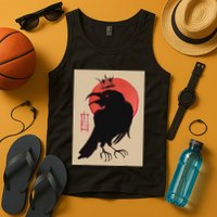 King Of The Corvids For Fans Of Crows And Tank Top