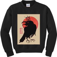 King Of The Corvids For Fans Of Crows And Kids Sweatshirt