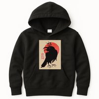 King Of The Corvids For Fans Of Crows And Kids Hoodie