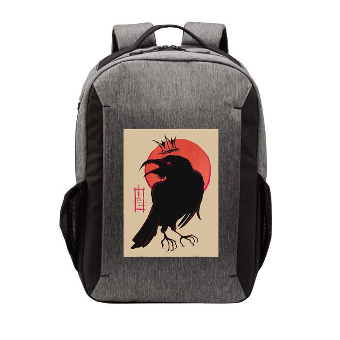 King Of The Corvids For Fans Of Crows And Vector Backpack