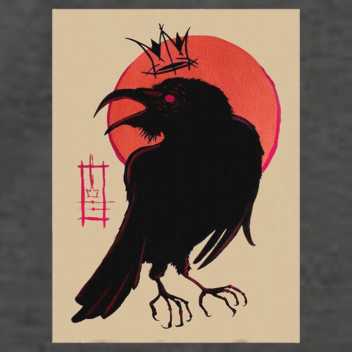 King Of The Corvids For Fans Of Crows And Vector Backpack
