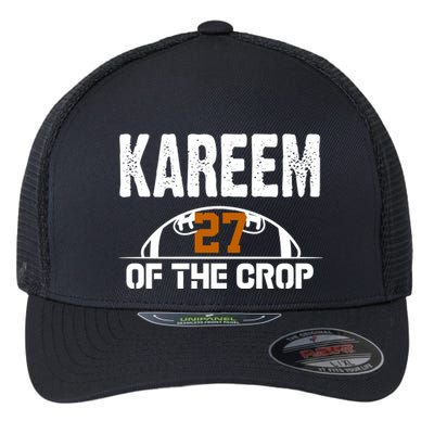 Kareem Of The Crop Number 27 Football Flexfit Unipanel Trucker Cap