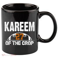 Kareem Of The Crop Number 27 Football 11oz C Handle Ceramic Mug