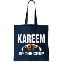 Kareem Of The Crop Number 27 Football Bag