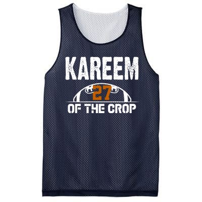 Kareem Of The Crop Number 27 Football Mesh Reversible Basketball Jersey Tank