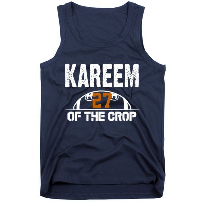 Kareem Of The Crop Number 27 Football Tank Top
